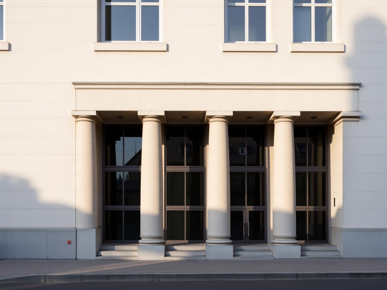 Klassische Fassade einer deutschen Anwaltskanzlei